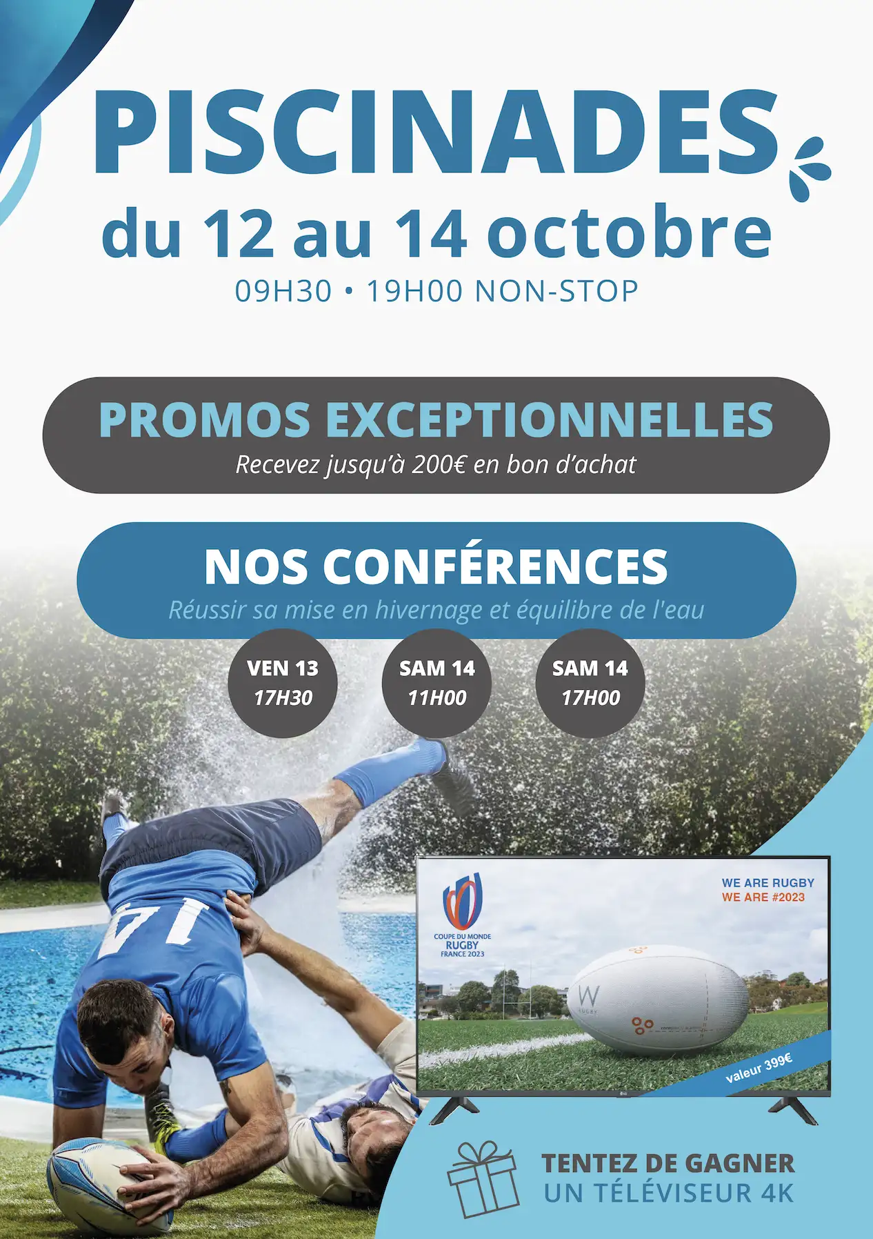 Piscinades 2023 Piscines Charly Ménoire